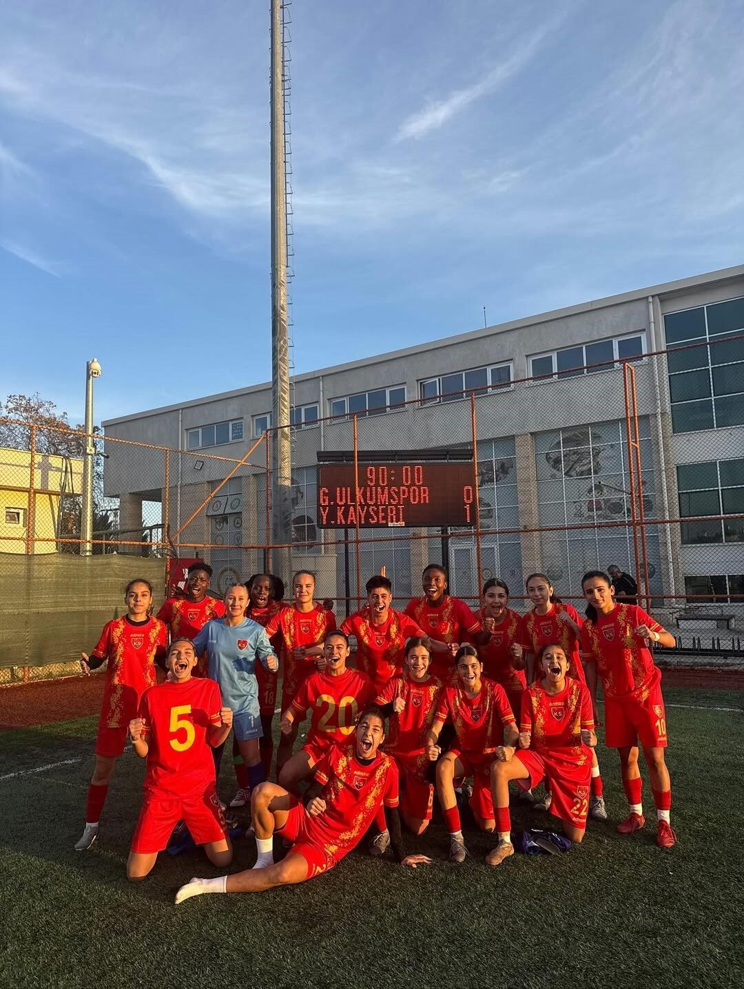 Auran Kayseri Kadın FK, deplasmanda Genç Ülküm Spor'u 1-0 mağlup