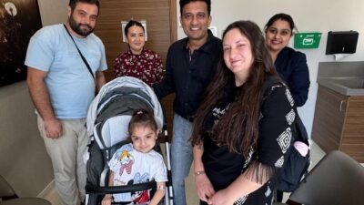 Bilecik'te SMA Tip 2 hastası Aydem Emine Dürük, Dubai'deki üç