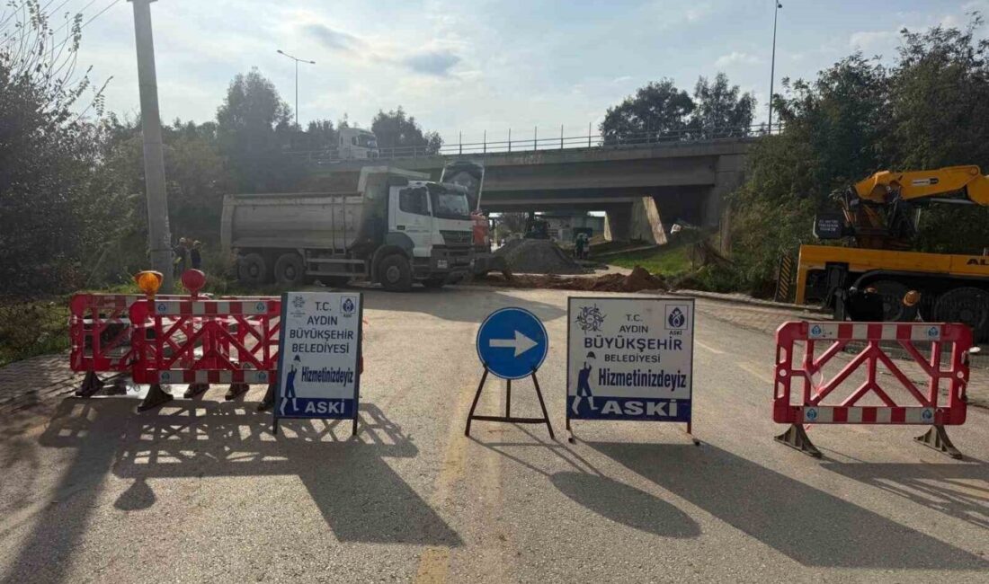 Aydın Büyükşehir Belediyesi, Zeybek Mahallesi'nde yağmur suyu hattı imalatını tamamladı.