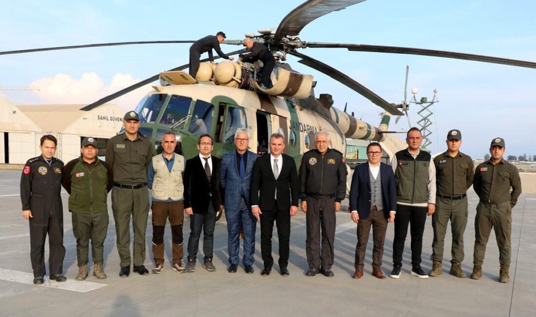 Orman Yangını Mücadelesinde Aydın Jandarma Helikopter Filo Komutanlığı’na Teşekkür Belgesi Verildi Muğla Orman Bölge Müdürü Mustafa Ülküdür, 2025 yangın sezonunda Aydın