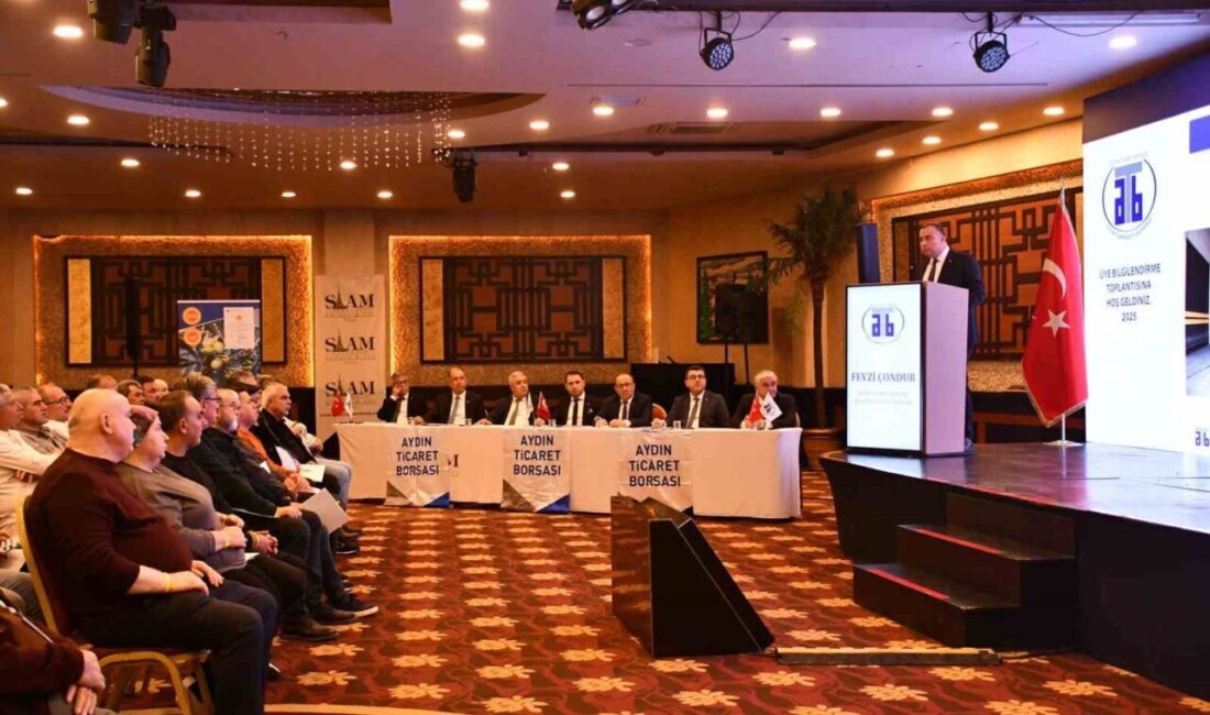 Aydın Ticaret Borsası, Growtech Fuarı’nda Üyelerine Yönelik Bilgilendirme Toplantısı Düzenledi Aydın Ticaret Borsası, Antalya'daki Growtech Fuarı'nda, projeleri ve 1 milyar