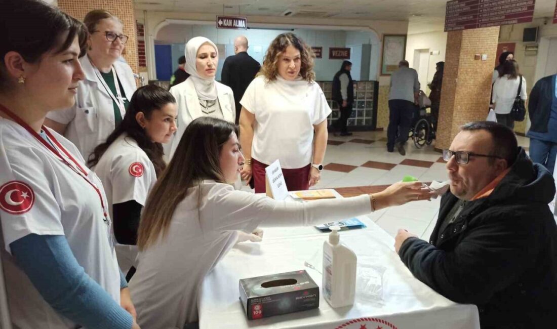 Aydın Devlet Hastanesi, Akciğer Kanseri Farkındalık Ayı etkinlikleri kapsamında bilinçlendirme