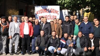 Aydın'da deve güreşi sezonu açılışı için düzenlenen 'havut hayrı' etkinliği,