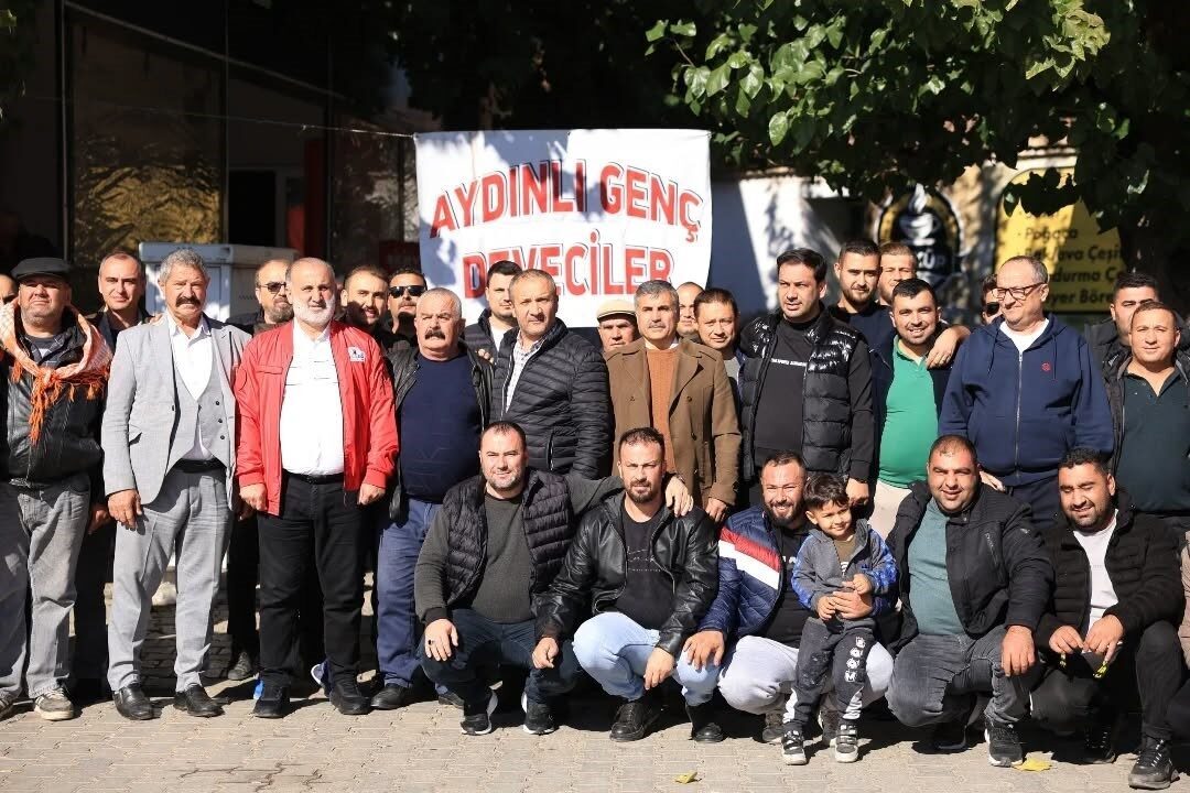 Aydın'da deve güreşi sezonu açılışı için düzenlenen 'havut hayrı' etkinliği,