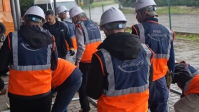 Aydın İl Afet ve Acil Durum Müdürlüğü'ne bağlı gönüllü arama