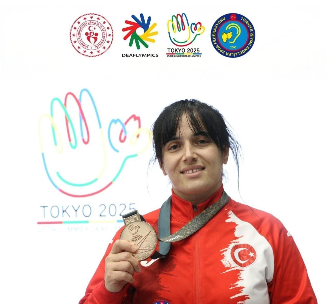 Tokyo’da gerçekleştirilen 2025 Deaflympics’te Aydınlı judocu Yadigar Talayhan, -78 kg