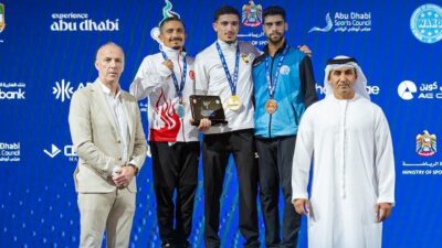 Aydınlı kick boks milli sporcusu Faysal Sılıv, Abu Dhabi'deki WAKO