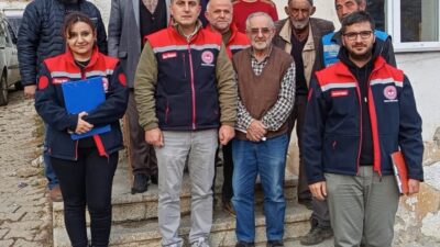 Aydıntepe ilçesinde düzenlenen 'Köylerde Buluşuyoruz, Tarımı Konuşuyoruz' projesi çerçevesinde, İlçe