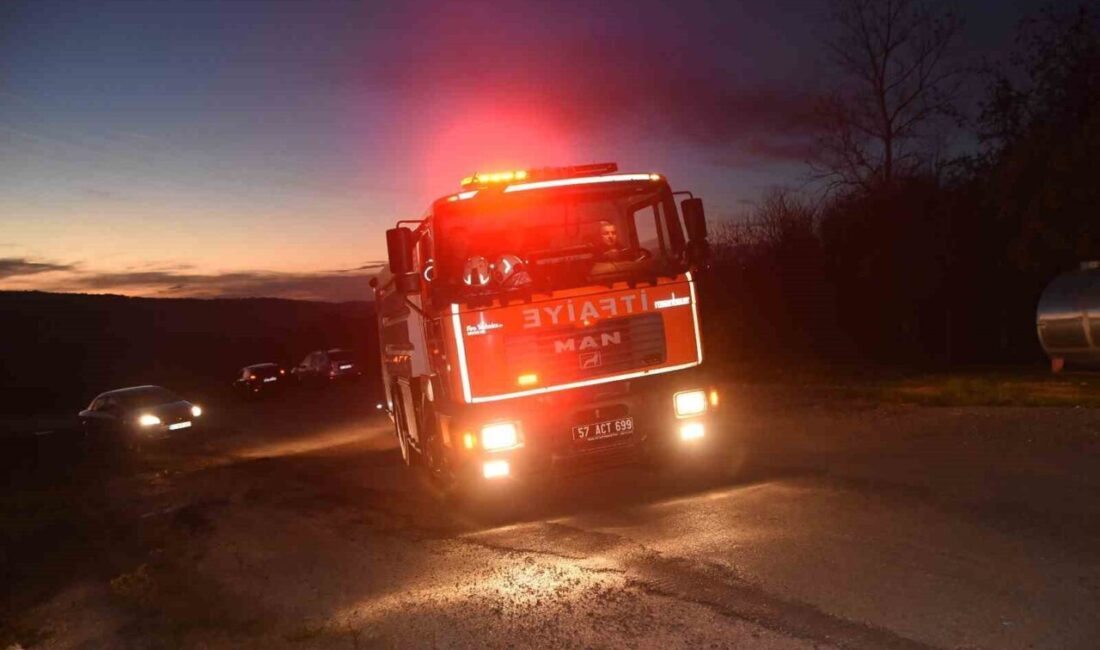 Sinop'un Ordu Mahallesi'nde bir yangın ihbarı paniğe neden oldu. Olay