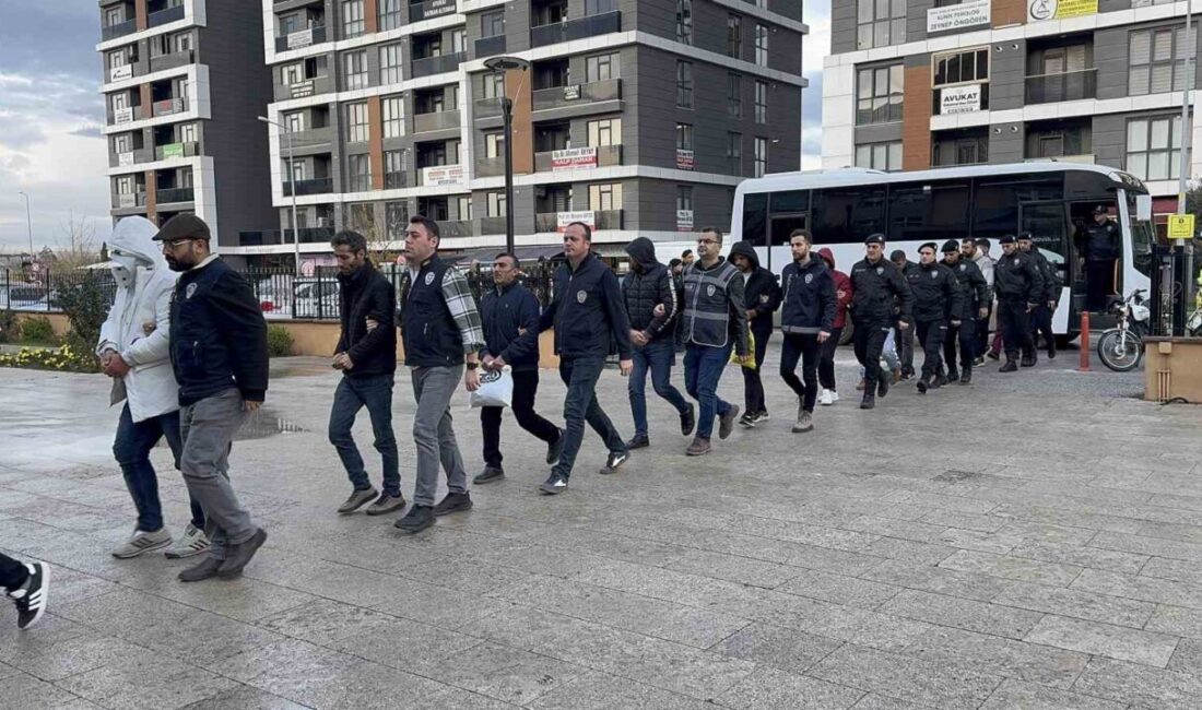 Edirne'de yasa dışı bahis siteleriyle ilgili düzenlenen operasyonda 13 kişi
