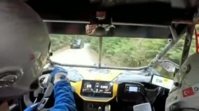 Bolu'daki 2025 Burhan Turan Türkiye Baja Şampiyonası sırasında, Eren Alver