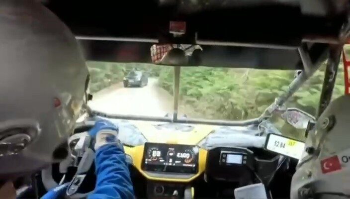 Bolu'daki 2025 Burhan Turan Türkiye Baja Şampiyonası sırasında, Eren Alver