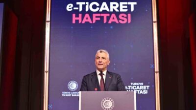 Ticaret Bakanı Ömer Bolat, e-ticaretin 2024'te Türkiye'deki hacminin 3 trilyon