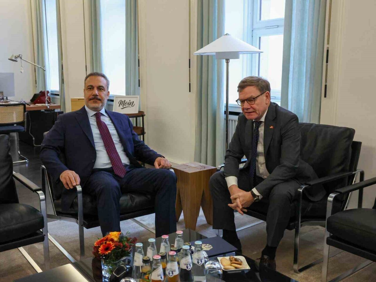 Dışişleri Bakanı Hakan Fidan, Berlin'de Almanya Dışişleri Bakanı Johann Wadephul