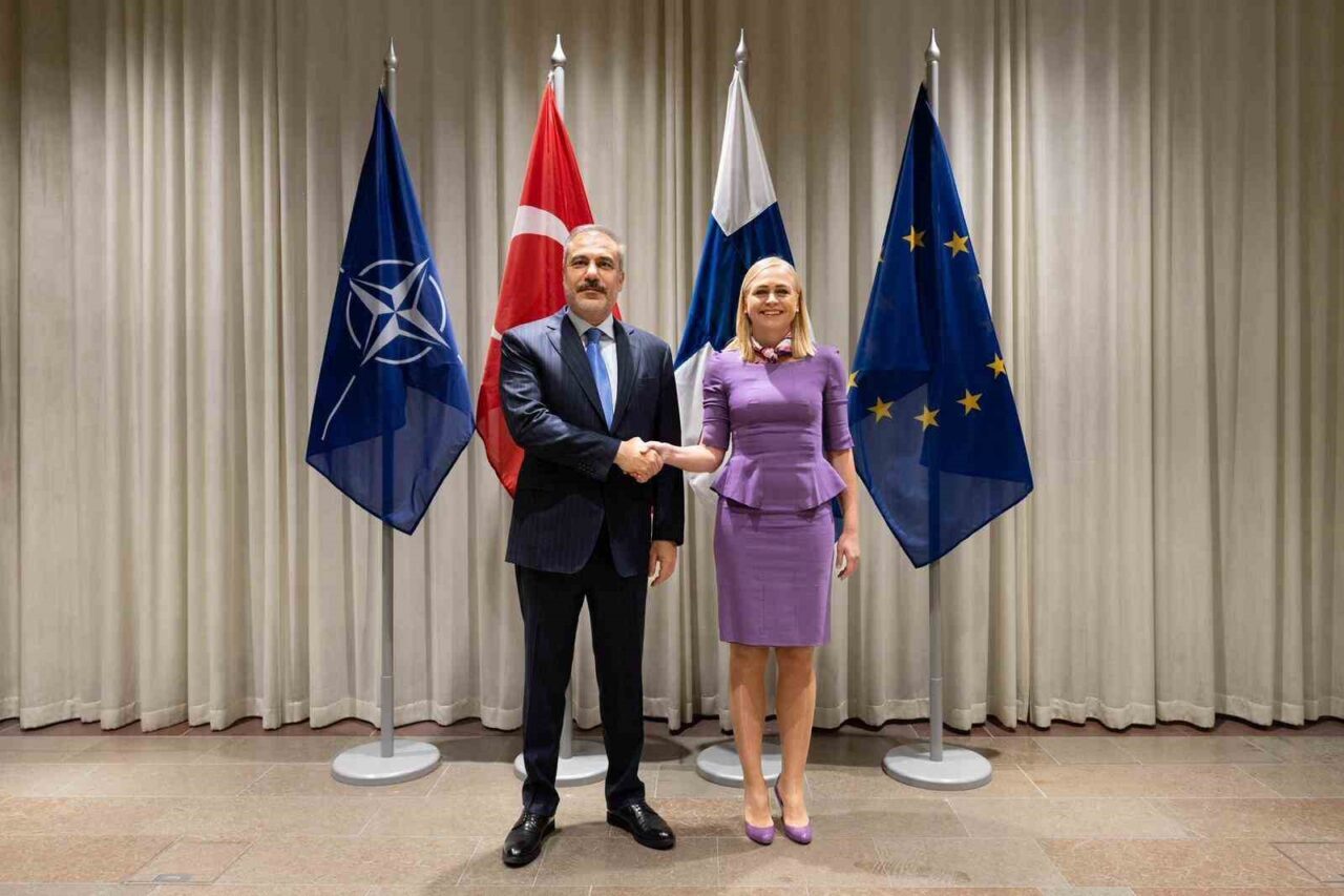 Dışişleri Bakanı Hakan Fidan, Helsinki'de Finlandiya Dışişleri Bakanı Elina Valtonen