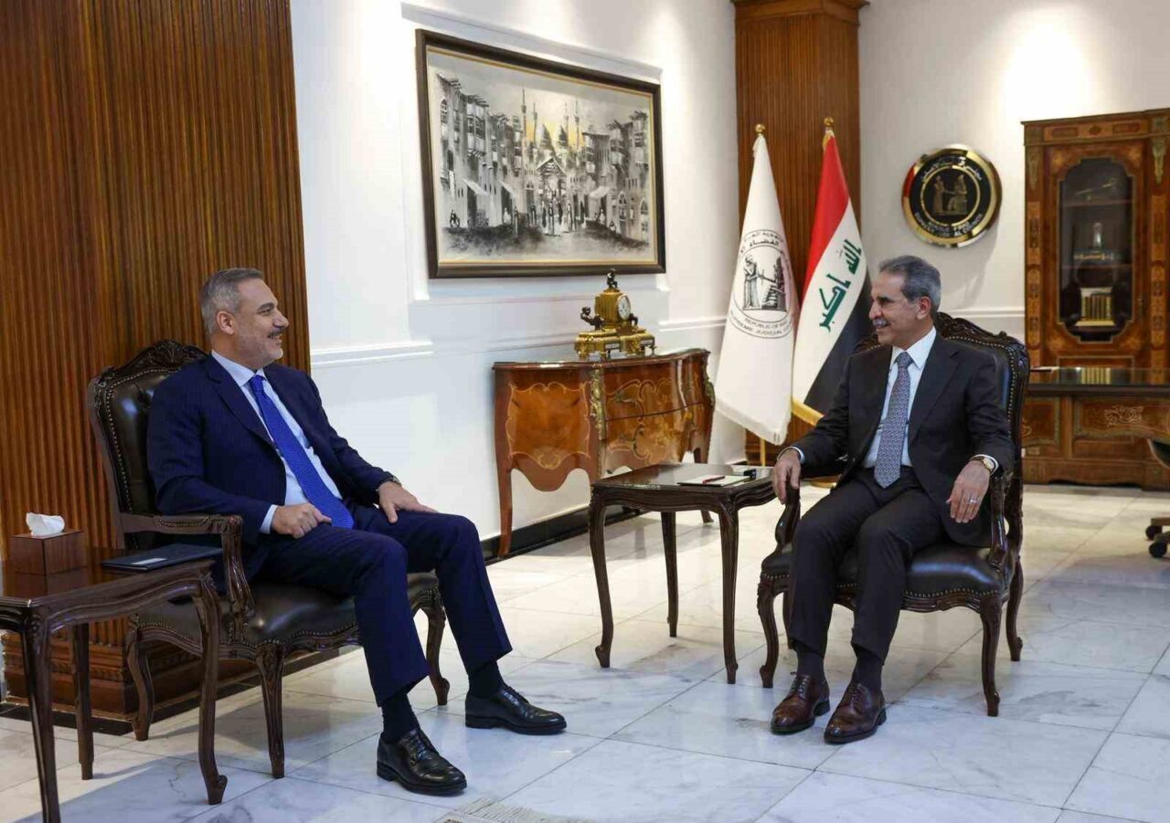 Dışişleri Bakanı Hakan Fidan, Irak'taki temasları kapsamında Bağdat'ta Irak Yüksek