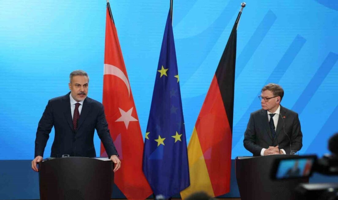 Dışişleri Bakanı Hakan Fidan, Berlin'de Almanya Dışişleri Bakanı Johann Wadephul