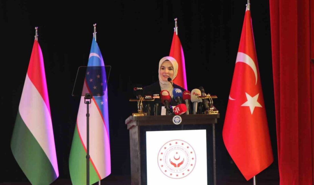 Aile ve Sosyal Hizmetler Bakanı Mahinur Özdemir Göktaş, Erzincan'daki sempozyumda