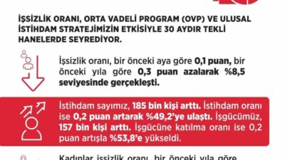 Çalışma ve Sosyal Güvenlik Bakanı Vedat Işıkhan, Ekim ayında işsiz