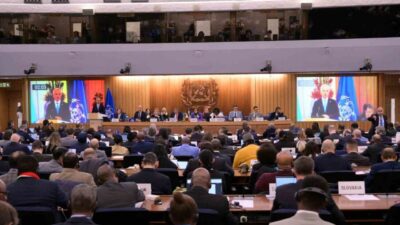 Ulaştırma ve Altyapı Bakanı Abdulkadir Uraloğlu, Londra'daki IMO Genel Kurulu'nda,