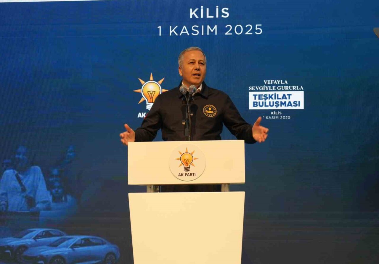 İçişleri Bakanı Ali Yerlikaya, Kilis'teki programda "Terörsüz Türkiye" vurgusu yaptı