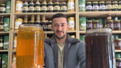 Düzce'de bal üreticisi Yunus Emre Söğüt, sahte bal konusunda uyarılarda