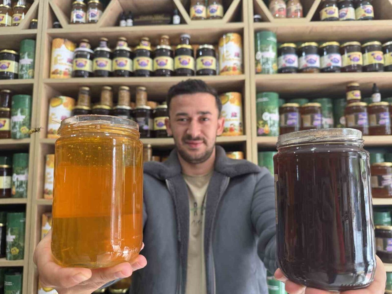 Düzce'de bal üreticisi Yunus Emre Söğüt, sahte bal konusunda uyarılarda