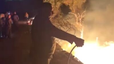 Mersin'in Erdemli ilçesinde sabaha karşı Ahmet B.'ye ait bir barakada