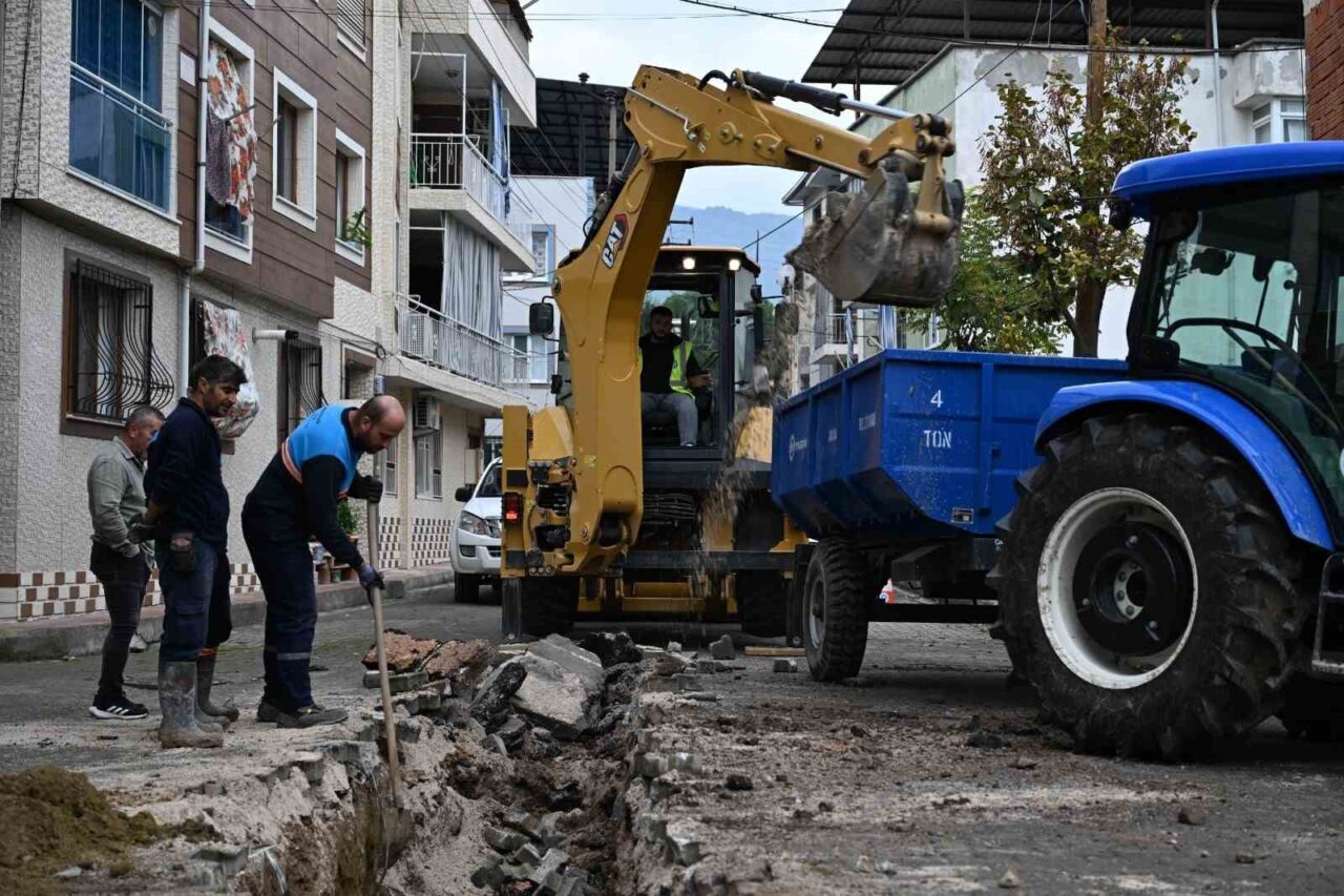 Manisa Su ve Kanalizasyon İdaresi (MASKİ), Yunusemre ilçesi Barbaros Mahallesi'nde