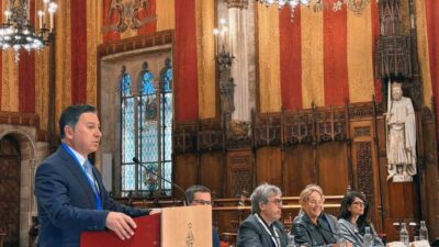 Muğla Büyükşehir Belediye Başkanı Ahmet Aras, Barselona'daki MedCities Genel Kurulu'nda,