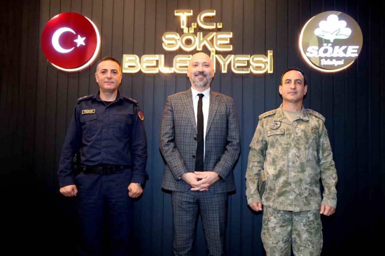 Söke Garnizon Komutanı Topçu Albay Ozan Yılmaz ve Söke İlçe