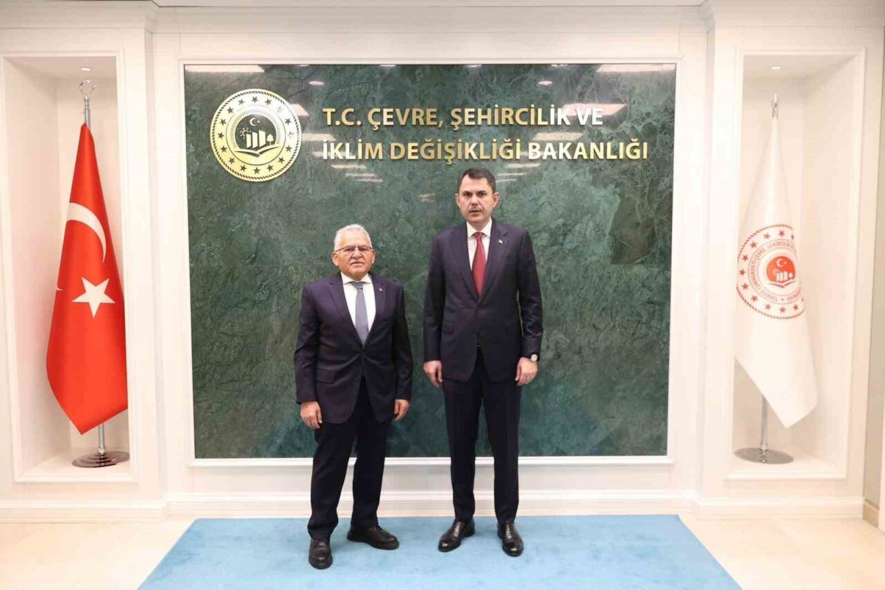 Kayseri Büyükşehir Belediye Başkanı Dr. Memduh Büyükkılıç, Ankara'da Çevre, Şehircilik