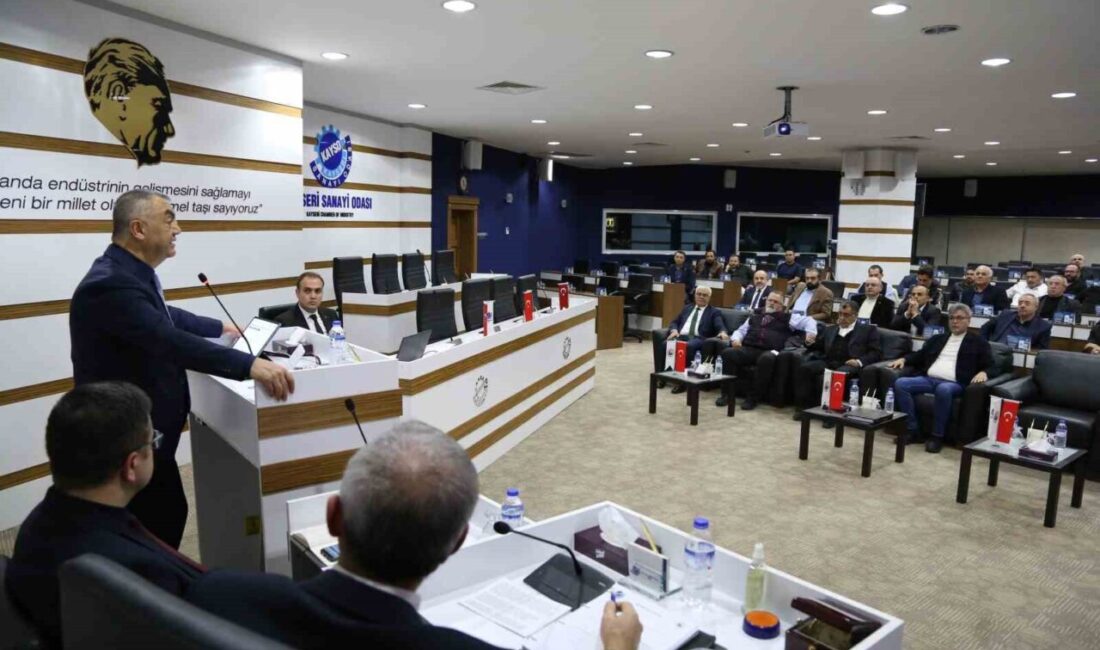Kayseri Sanayi Odası'nın Eylül ayı Meclis Toplantısı, Abidin Özkaya ve