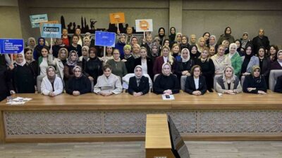 AK Parti Bursa Kadın Kolları Başkanı İmren Çavuşoğlu, kadına yönelik