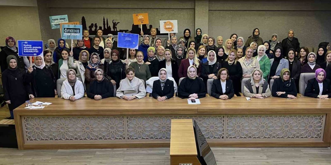 AK Parti Bursa Kadın Kolları Başkanı İmren Çavuşoğlu, kadına yönelik