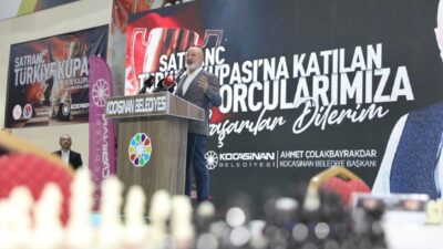 Kocasinan Belediyesi, Gençlik ve Spor Bakanlığı ile Türkiye Satranç Federasyonu'nun