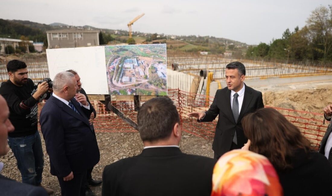 Samsun’da içme suyu kalitesini artıracak dev yatırımlar sürüyor Samsun Büyükşehir Belediye Başkanı Halit Doğan, Selahattin Ereren İçme Suyu