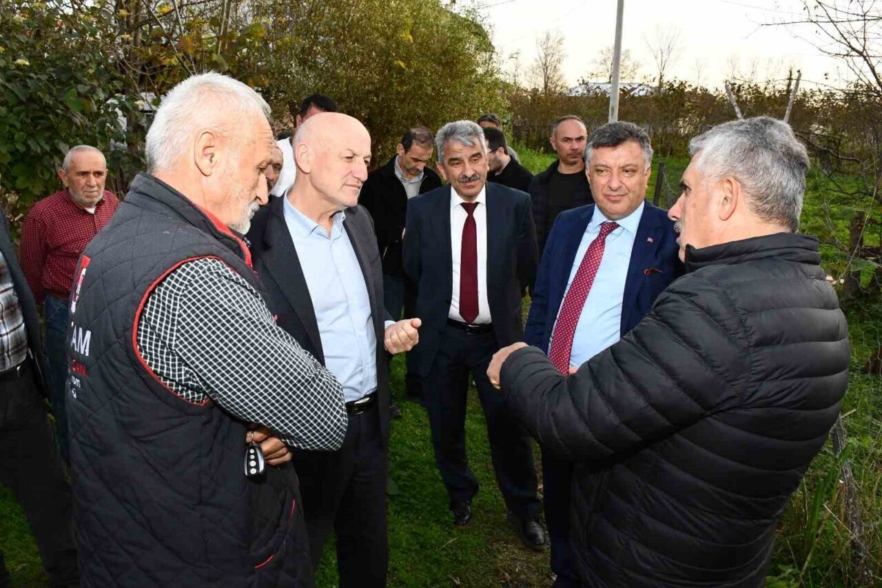 Samsun'un Terme Belediye Başkanı Şenol Kul, 82 mahallede hizmetlerine devam