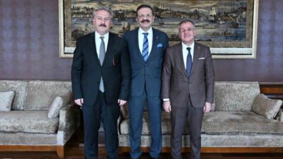 Hacılar Belediye Başkanı Bilal Özdoğan, Ankara'da TOKİ Başkan Yardımcısı Dursun