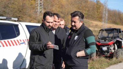 Bilecik’in Hasandere köyünde kaybolan İsmail Kaya için yürütülen arama-kurtarma çalışmaları