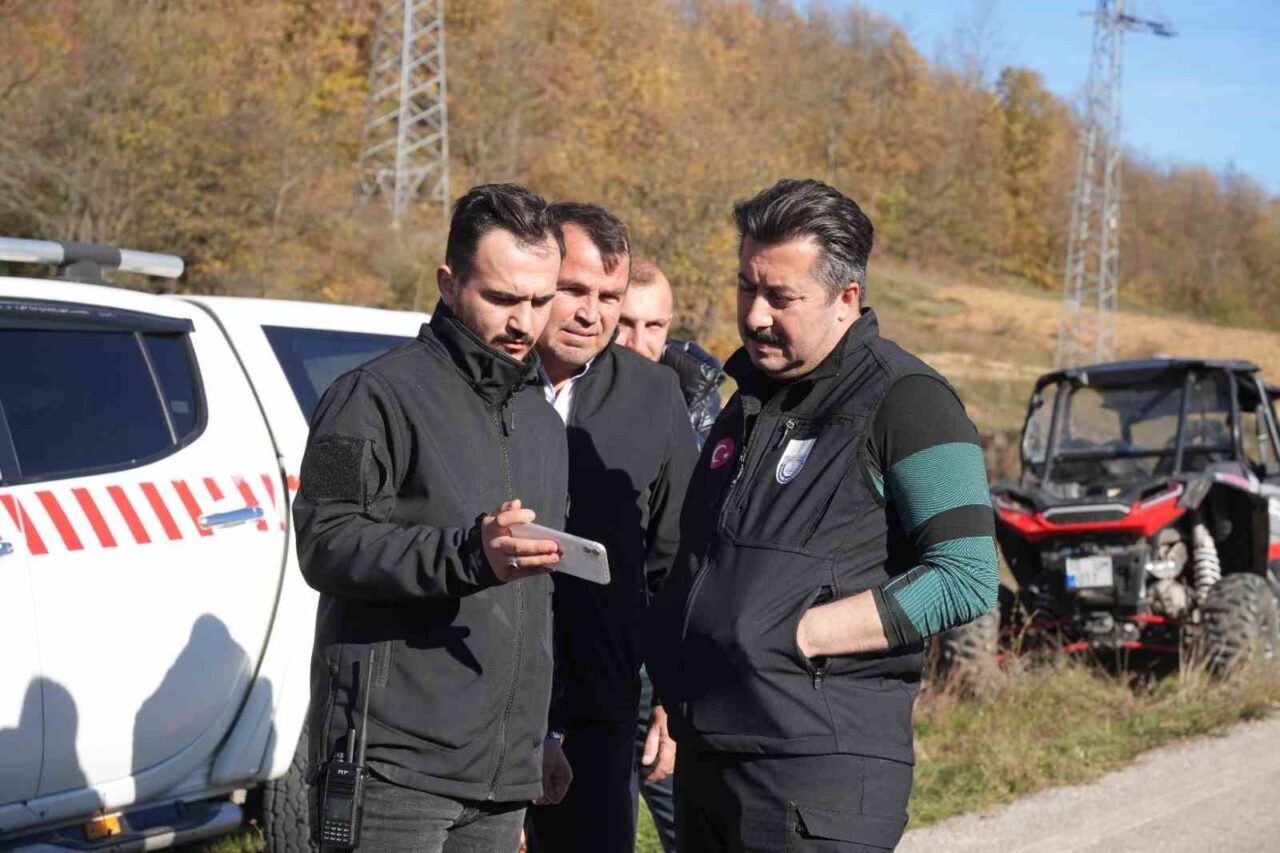 Bilecik’in Hasandere köyünde kaybolan İsmail Kaya için yürütülen arama-kurtarma çalışmaları