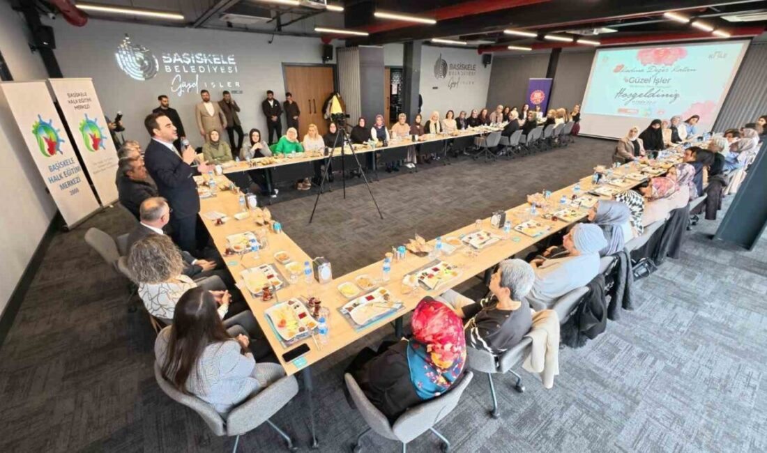 Başiskele Belediye Başkanı Yasin Özlü, kadın eğitmenlerle bir araya gelerek,