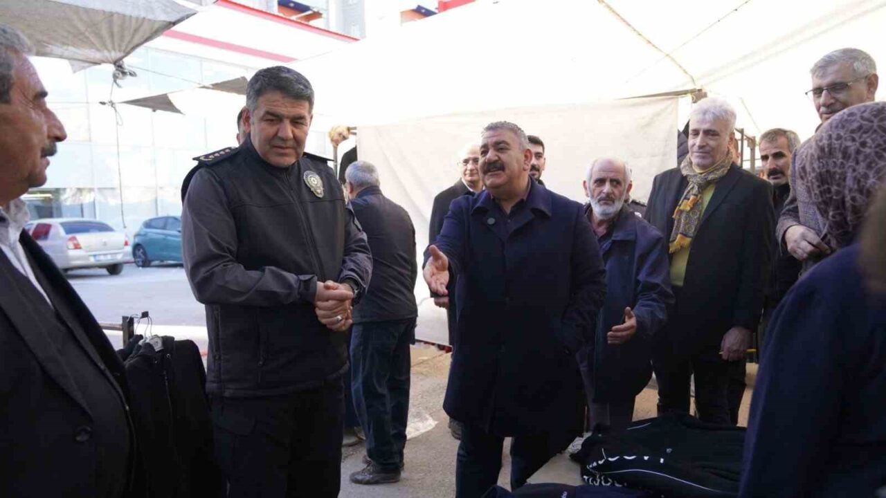 Palandöken Belediye Başkanı Muhammet Sunar, İl Emniyet Müdürü Onur Karaburun