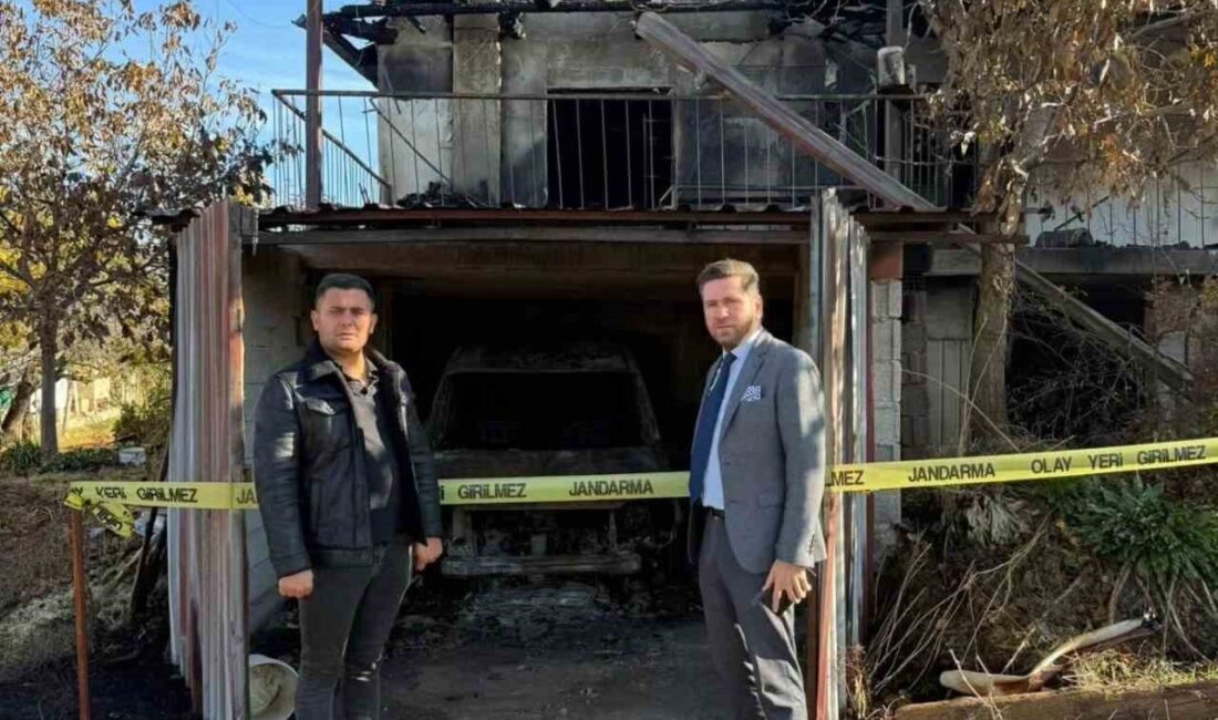 Denizli Tavas Belediye Başkanı Kadir Tatık, Balkıca Mahallesi'nde araç tesisatından