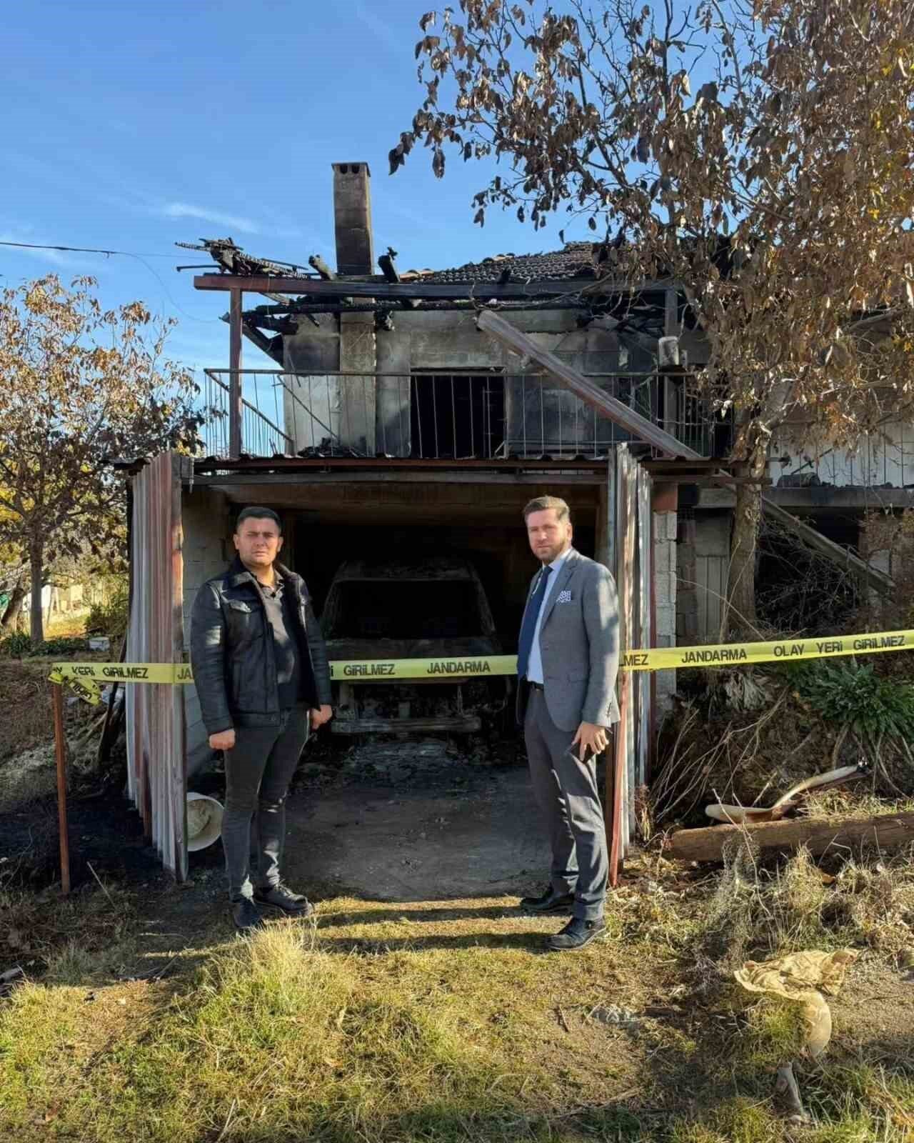 Denizli Tavas Belediye Başkanı Kadir Tatık, Balkıca Mahallesi'nde araç tesisatından