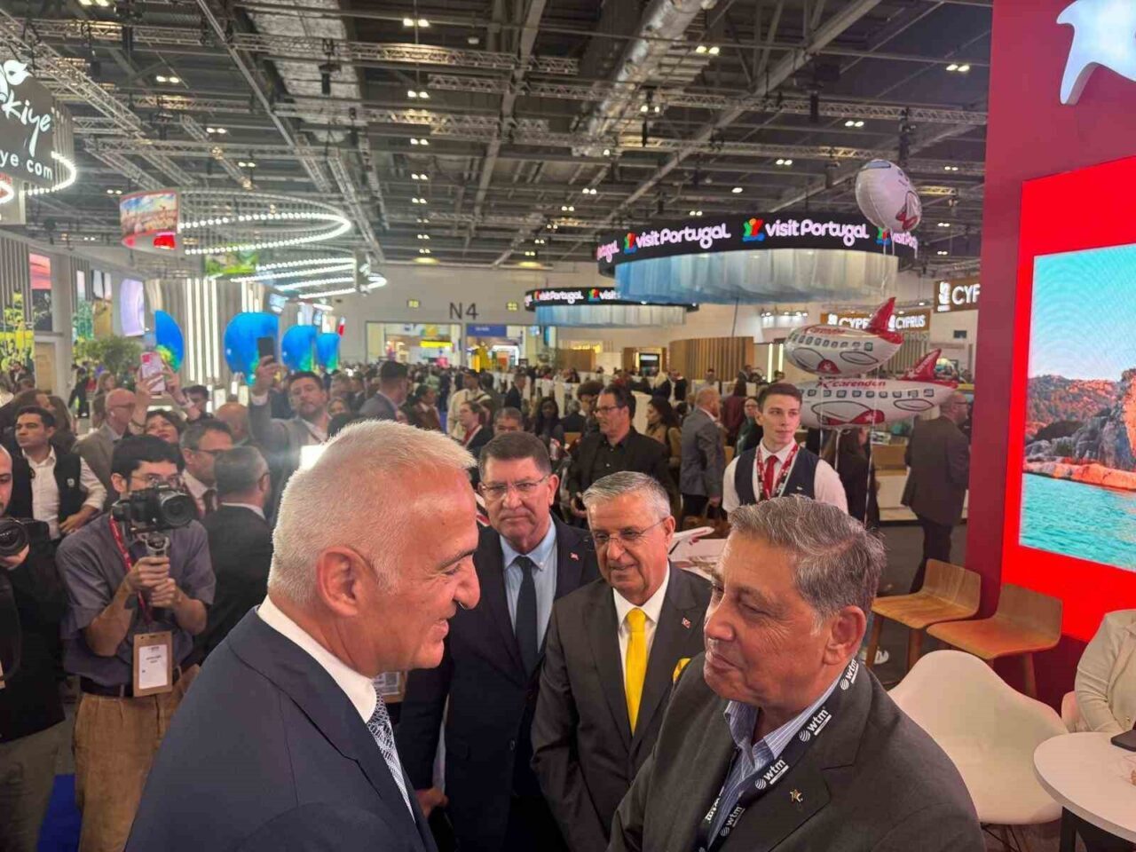 Kemer Belediyesi, Londra'da düzenlenen World Travel Market (WTM) Turizm Fuarı'na