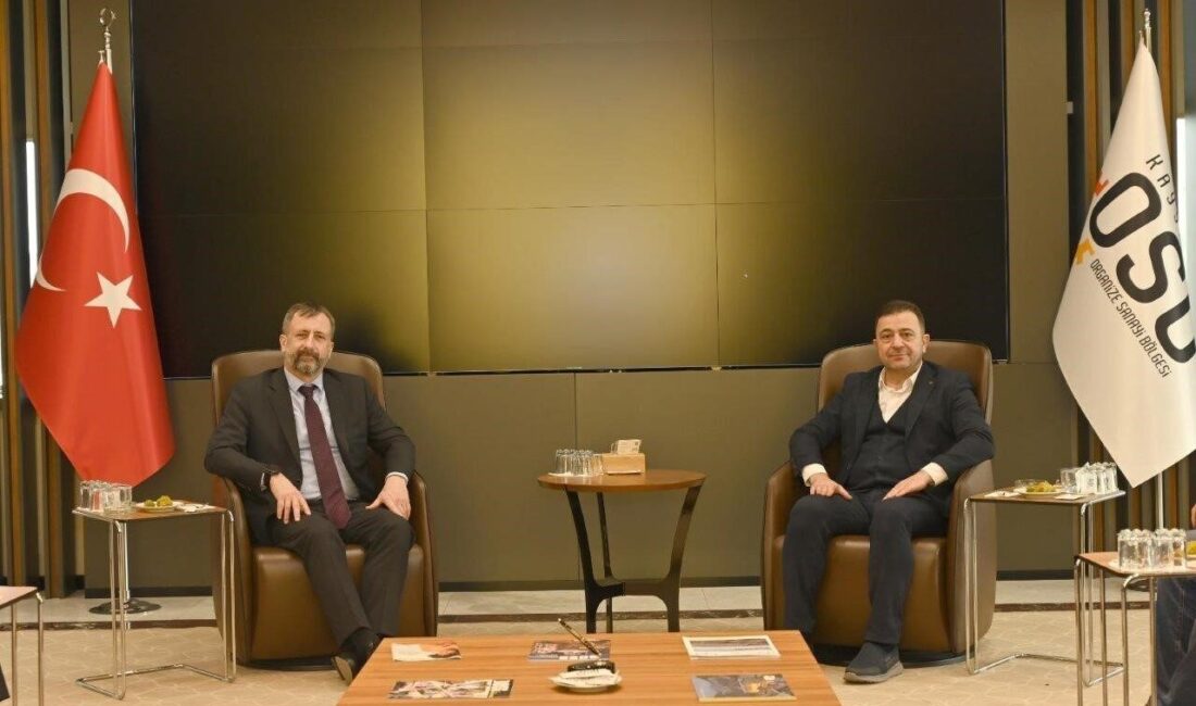 Kayseri OSB Başkanı Mehmet Yalçın, Çek Cumhuriyeti Büyükelçisi Petr Stephanec'i