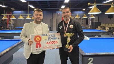 3. Arslantepe 3 Bant Bilardo Turnuvası, Battalgazi Belediyesi'nin ev sahipliğinde