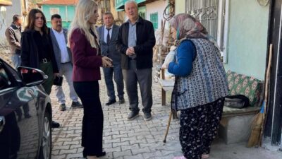 Kütahya Altıntaş Kaymakamı Ayşegül Yıldırım, Yeşilyurt köyünü ziyaret ederek halkın