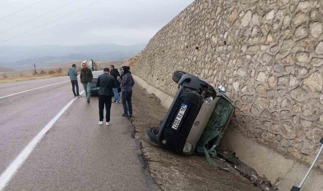 Bayburt-Erzurum karayolunda meydana gelen kazada, 34 FU 2027 plakalı Fiat